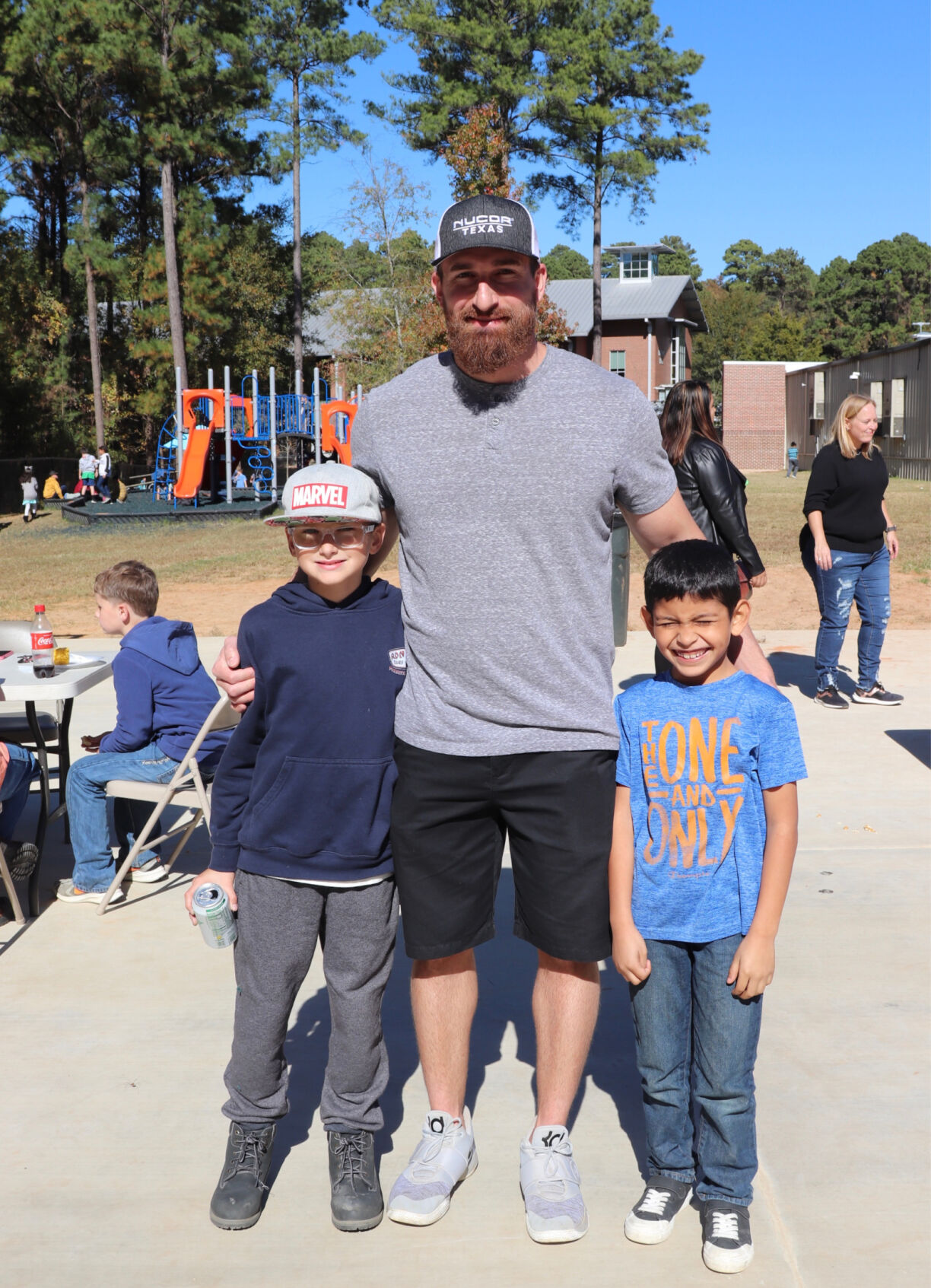 Dad and boys